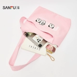 [Совместный бренд Cute Lan] Sanfu Большая сумка-тоут Летняя яркая милая сумка-жилет с буквенным принтом Женская сумка 500139