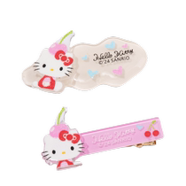 Sanfuku Sanrio KT Transparent Duck Clips Pair Cute Cartoon Sweet Hair Clips Hair Accessories 832792