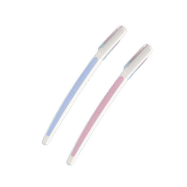 Show Story cute straight handle eyebrow trimming knife 2 pieces 488796