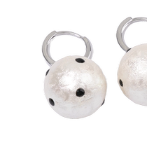 Sanfu vintage wavy dot hoops pair fashion earrings jewelry temperament earrings accessories 835336