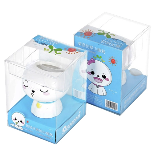 Подарок на день защиты детей, маленькое мини-милое настольное зеленое растение в горшке