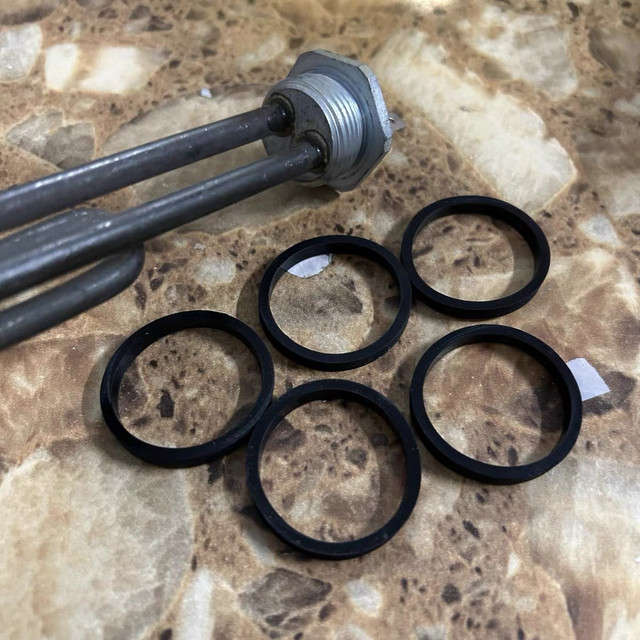 Suitable for Smith Cewh-50Pez6 Electric Water Heater Sealing Ring Heating Tube Rubber Pad Black Gasket Waterproof Pad