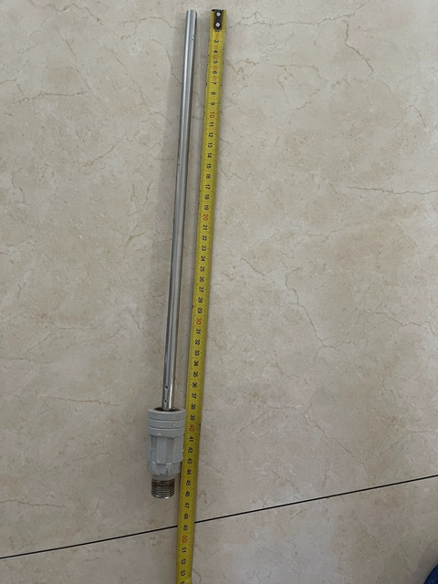 Suitable for Kangbao Cbd60-Wadf5 Electric Water Heater Accessories, Anti-Electricity Wall Outlet Pipe, Long Head Total Length 46cm