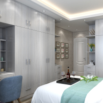 Modern simple whole house whole house wardrobe custom walk-in light luxury wardrobe cloakroom custom bedroom furniture