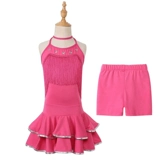 Детская летняя спортивная одежда, короткий детский костюм, эффект подтяжки