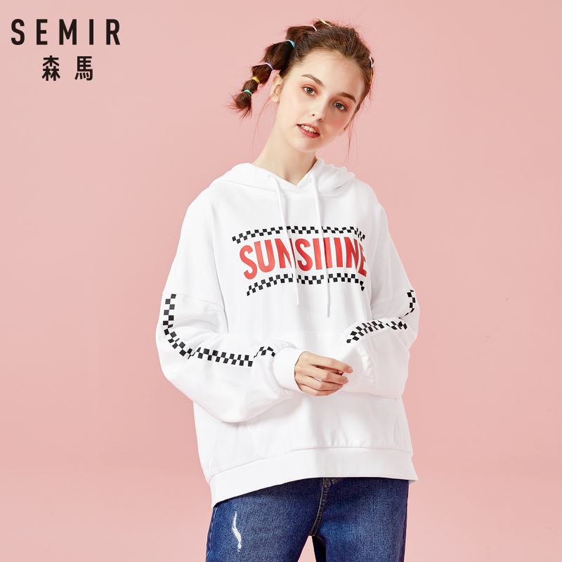 Sweatshirt femme SEMIR   en Coton - Ref 3217469 Image 1