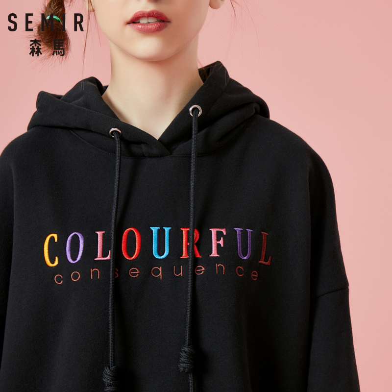 Sweatshirt femme SEMIR   en Coton - Ref 3213991 Image 4