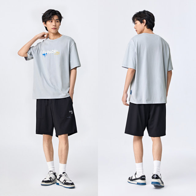 [ແບບດຽວກັນໃນສູນການຄ້າ] Semir shorts men's 2023 summer fashion new national style cool daily sports style pants five-points