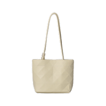 Semir bag shoulder bag womens texture pleated rhombus bag simple commuter handbag casual relaxed sense womens bag