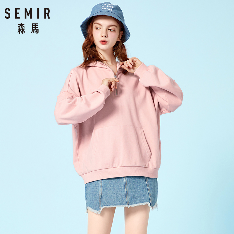 Sweatshirt femme SEMIR   en Coton - Ref 3216067 Image 4