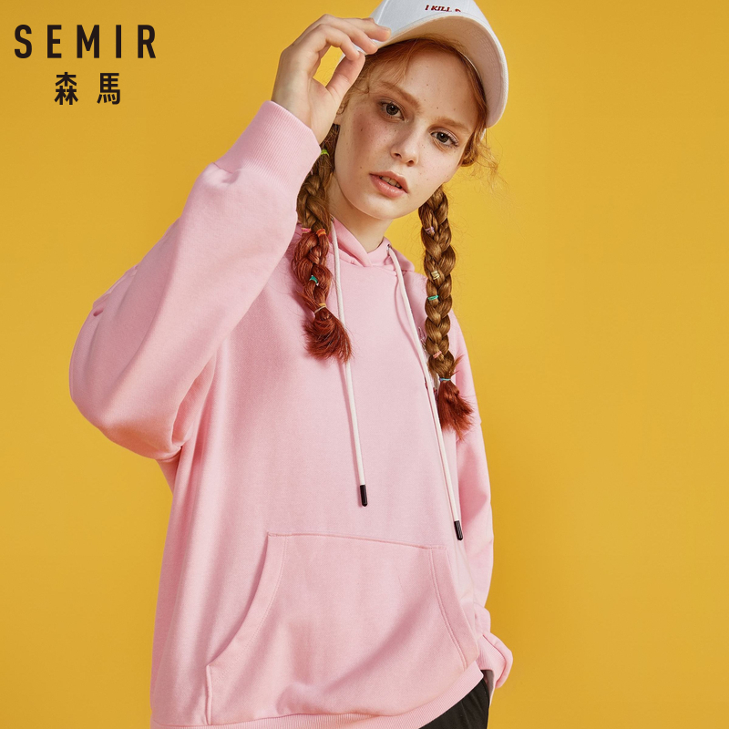 Sweatshirt femme SEMIR   en Coton - Ref 3213976 Image 4