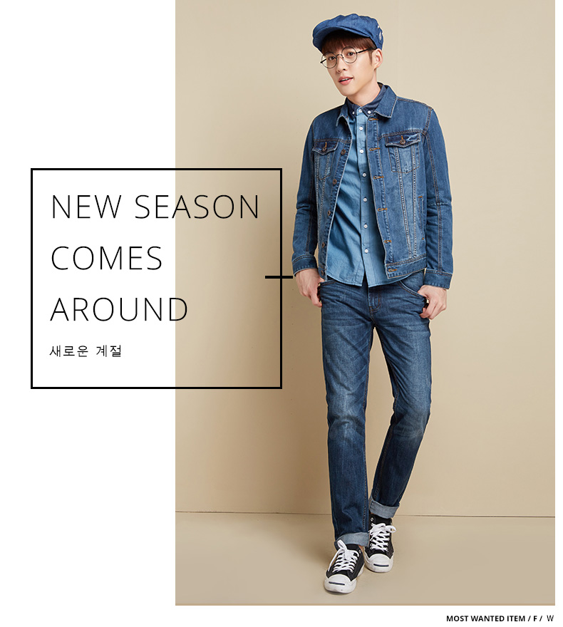 Senma denim áo khoác mùa thu áo khoác nam đầu máy áo sơ mi denim mỏng Hàn Quốc phiên bản của triều thanh niên áo nam