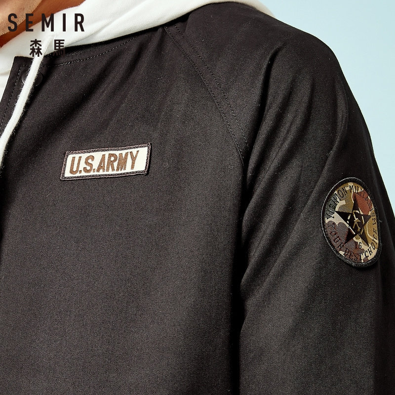 Blouson homme SEMIR   manches longues en Coton - Ref 3118541 Image 4