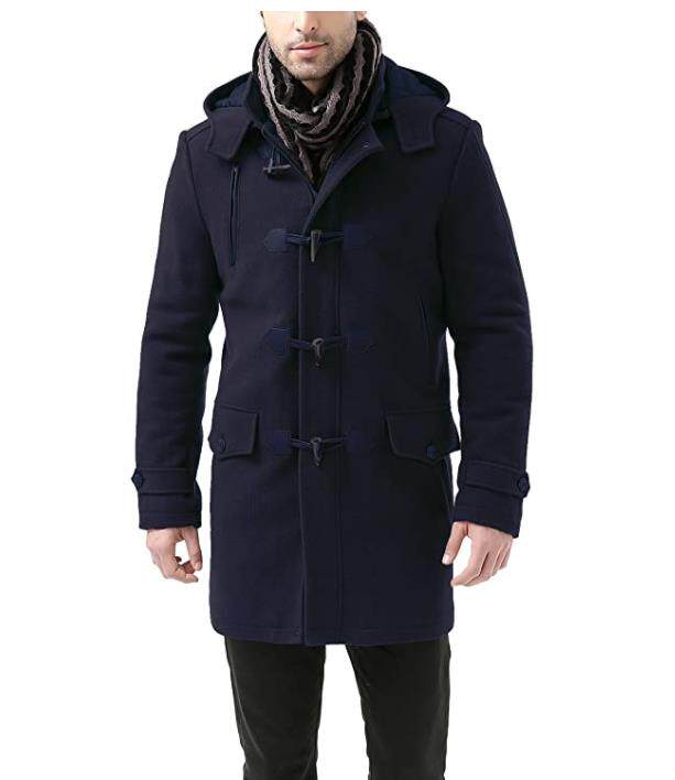 BGSD men in long version of fur, what about the coat 70% wool warm in 70% American straight mail