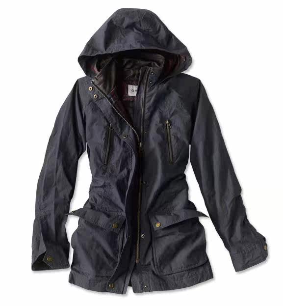ORVIS Women's Casual Hooded Waterproof Thermal Windbreaker Jacket SI2HSS US Direct Mail Clearance