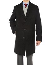 Luciano Natazzi men in the middle of a big coat what about the coat single row and the US straight mail