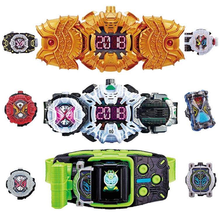 Fake-faced rider ZIO time Wang can wear belt spacetime driver meter disc 3D paper model diy handmade toy