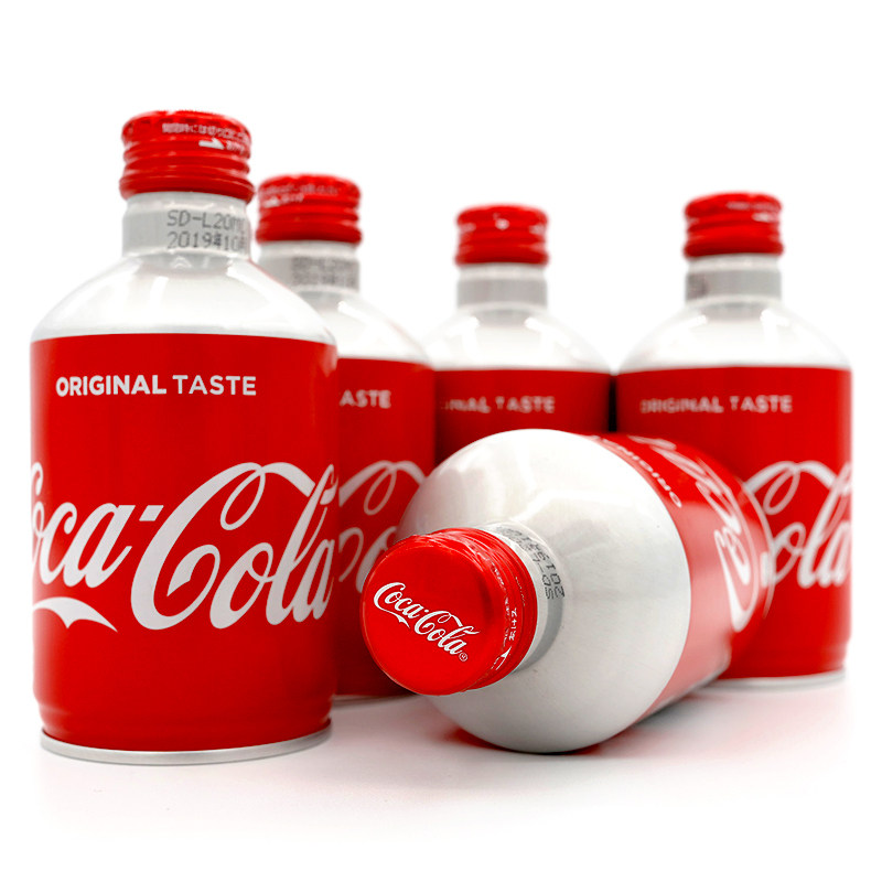 Pre-sale of Japanese imported Coca-Cola net red limited collection of bullet cola carbonated beverage aluminum cans 300ml