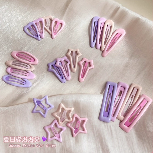 Детская заколка для волос, шпильки для волос, челка, милый детский аксессуар для волос