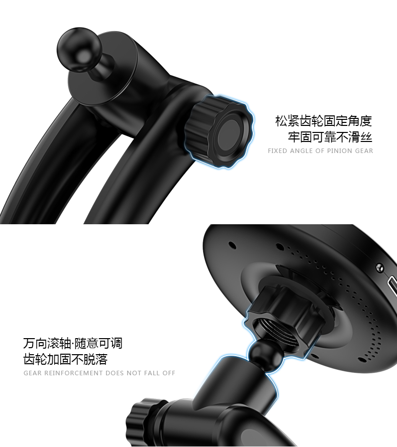 Pzoz ma thuật clip thu nhỏ thông minh giữ xe không dây sạc rung cùng một đoạn mạng đỏ tự động cảm biến hồng ngoại nhân tạo điện thoại di động Apple phụ tùng đa chức năng đa năng sạc nhanh không giới hạn khung sạc pin nhanh samsung