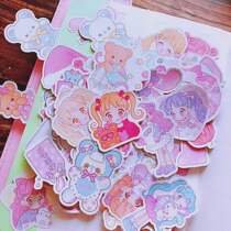 Handbook sticker homemade hand account diary photo album decoration diy sticker cute dream girl full