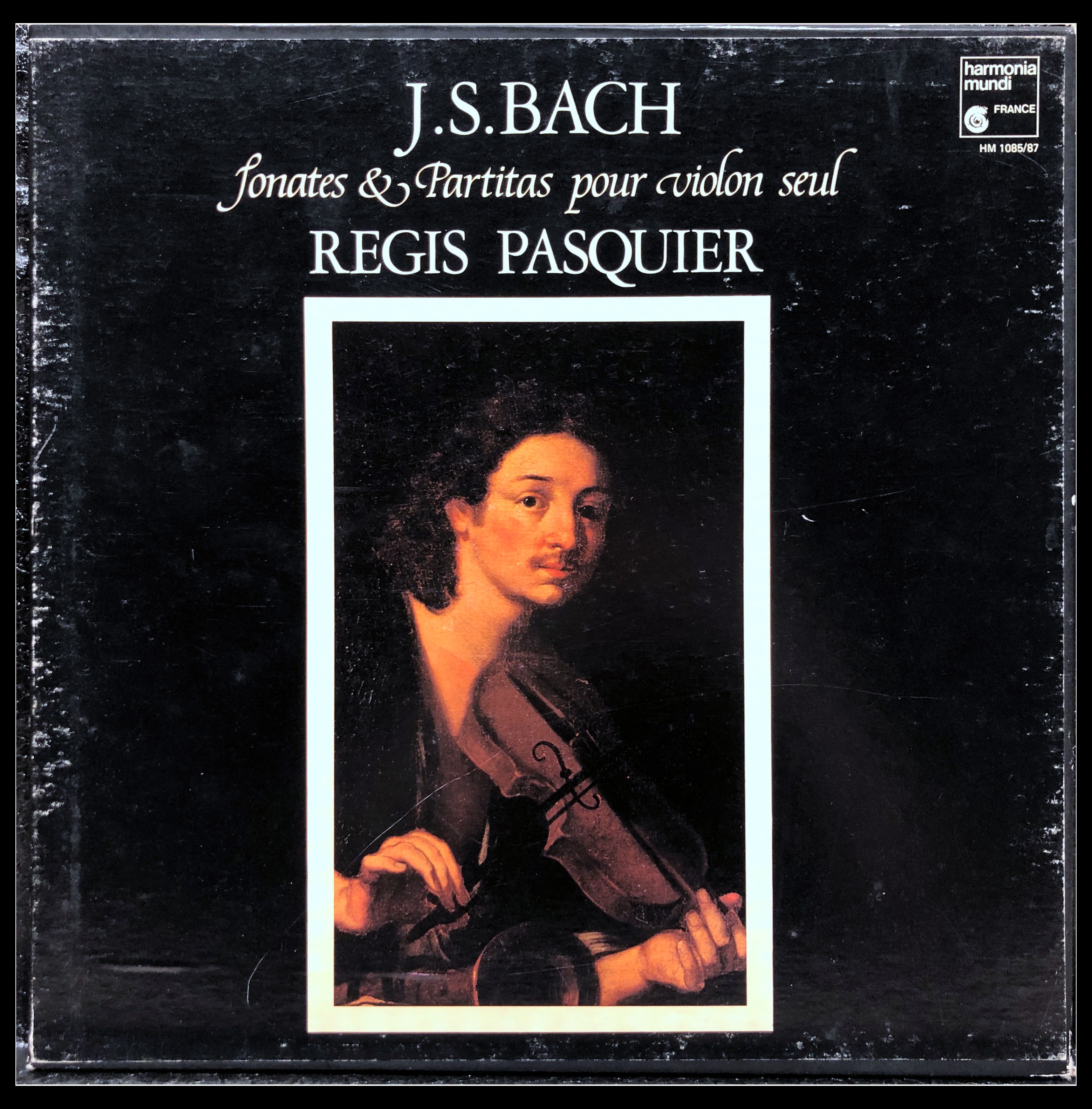 Pasquier Pasquier Bach Little No Complete Works French Front Page HM 3LP# Vinyl