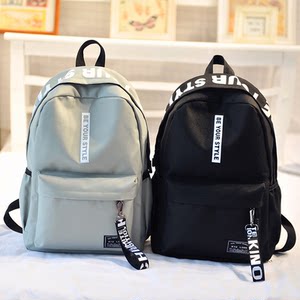 【黑色布料双肩包女款新款价格】最新黑色布料