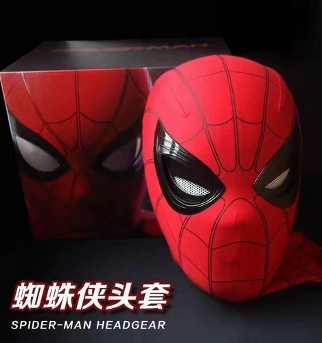 Шапка, подвижный шлем, детская маска, электрические герои, Человек-паук