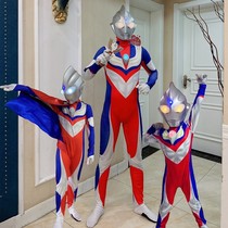 Childrens Day Childrens Day Tiga Clothing Boy Adult Version Zero Battle Suit Boy Jumpsuit Adult Transformation Costume