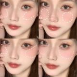 Румяна, кисть для контуринга, полный комплект