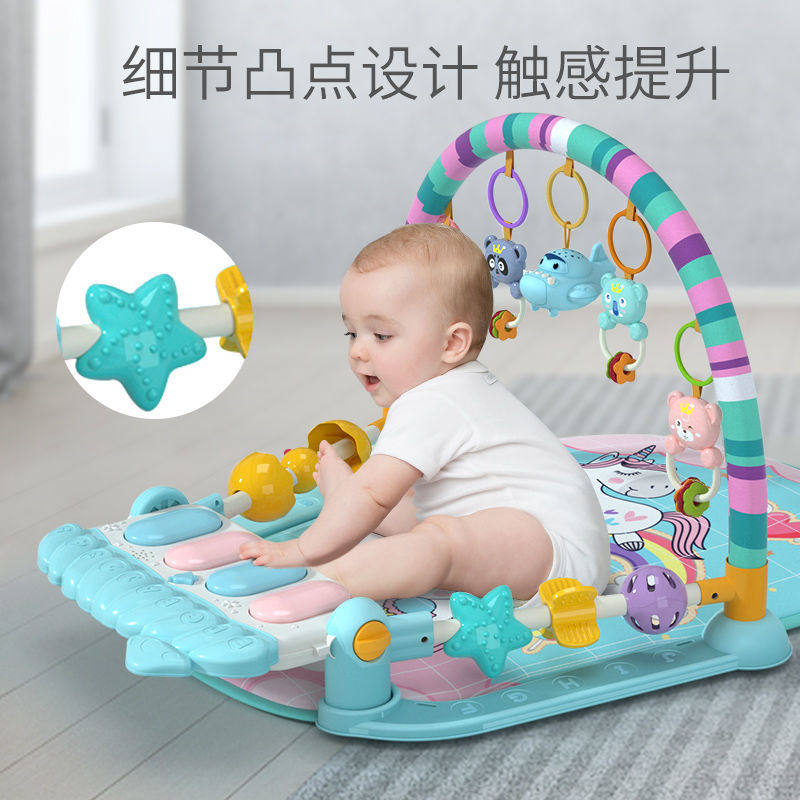 Stepping on the piano baby fitness rack newborn toys 0-1 years old multi-functional baby early education puzzle 3-6 months children's puzzle