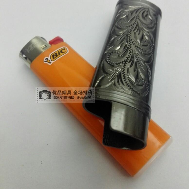DOLPHIN Cá tính Cá nhân Phiên bản mở rộng 903 Vàng Một hộp quà tặng Gas nhẹ BIC BAK J3 - Bật lửa quẹt bic