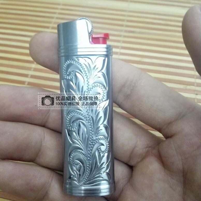 DOLPHIN Cá tính Cá nhân Phiên bản mở rộng 903 Vàng Một hộp quà tặng Gas nhẹ BIC BAK J3 - Bật lửa quẹt bic