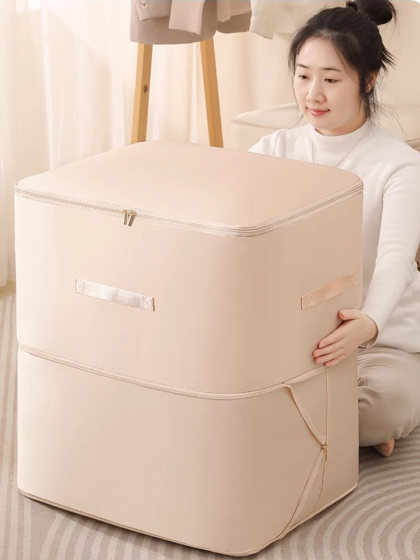 被子收纳袋大容量压缩包羽绒服蚕丝被专用整理袋换季被褥收纳袋