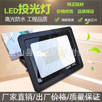 100 advertising lamp outdoor lighting lighting garden factory floodlight lighting outdoor lamp waterproof