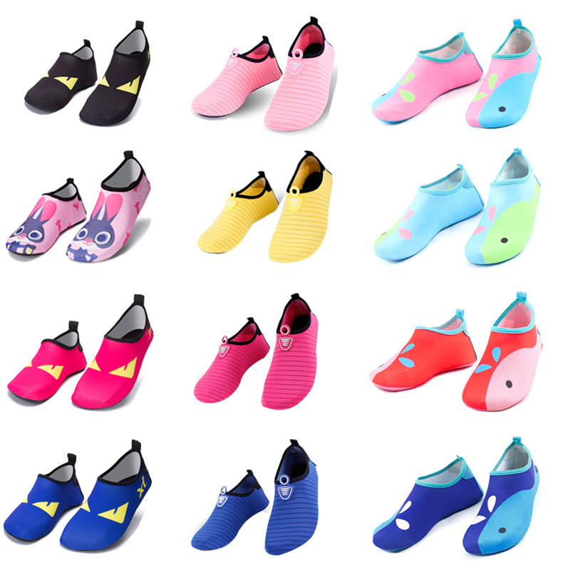 Parenting Beach Diving Shoes Men And Women Children Barefoot Sticking Skin Soft Shoes Snorkeling Running Shoes Beach Socks Swimming Anadromous Shoes