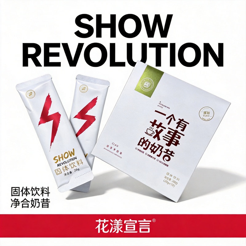 Newly Upgraded Huayang Declaration Meal Replacement Shake, a Shake with a Story, Nutritional Powder, Popular on Kuaishou, 10 Bags