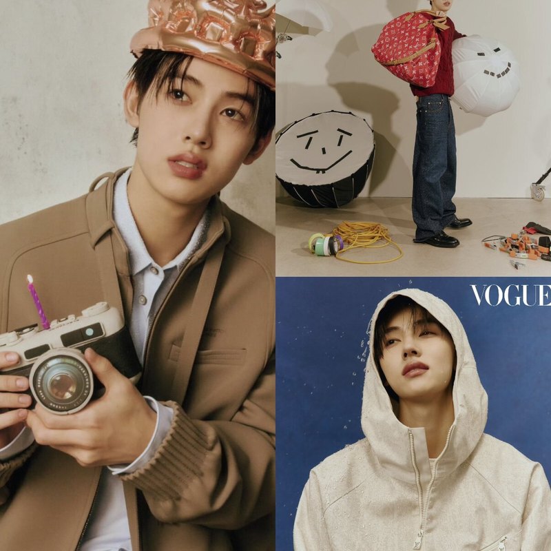 Brand New Genuine Chaekyung Ahn Cover Magazine Vogue Korea November 2026 Issue with Cortis Ahn Geon-Ho, Eom Seong-Hyun, and Hong Ji-Soo on the Inner Pages