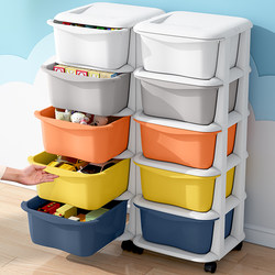 Kids Toy Storage Rack Simple Large Capacity Storage Rack Multi-Layer For Home Storage Cabinet for Baby Storage and Infant Garden