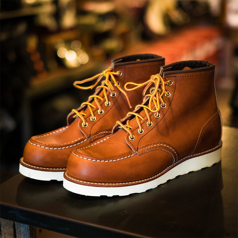 Spot Beauty RED WING Red Wing 875 1907 male classic retro - headed high - helper boots
