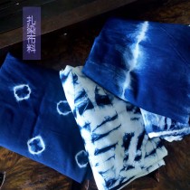 ten Azerbaijan plant dyeing and dyeing fabric blue dye soft with pendant feeling pure cotton indigo DIY clothing tablecocloth fabric