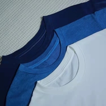 ten Azerbaijan Dyed Pure Cotton White blank T-shirt Dyed T needs Men and women General Terms 180 gr full 30