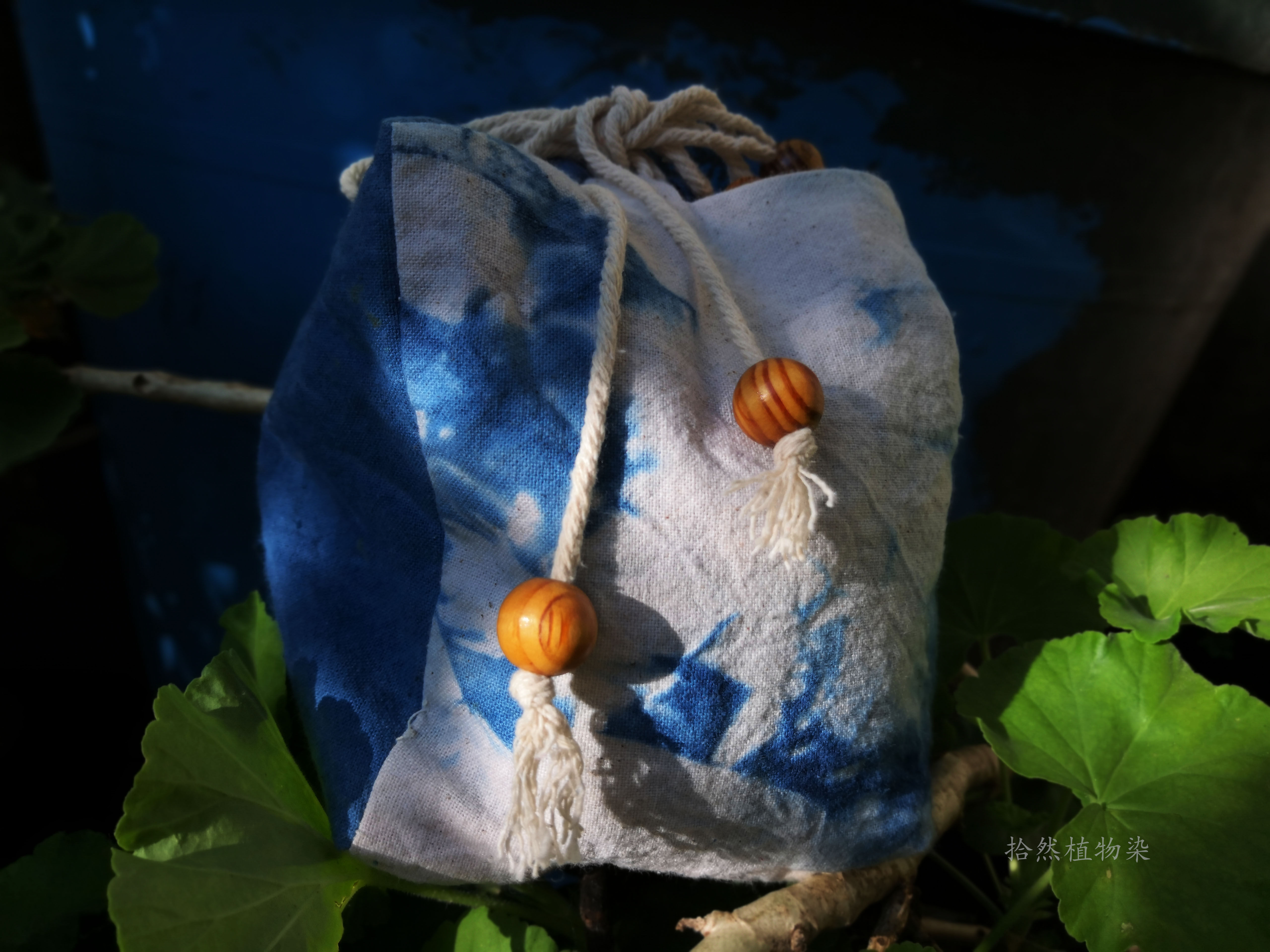 ten Azerbaijan craftsmanship plant dyeing and dyeing tea set travel bag Tub handmade special price