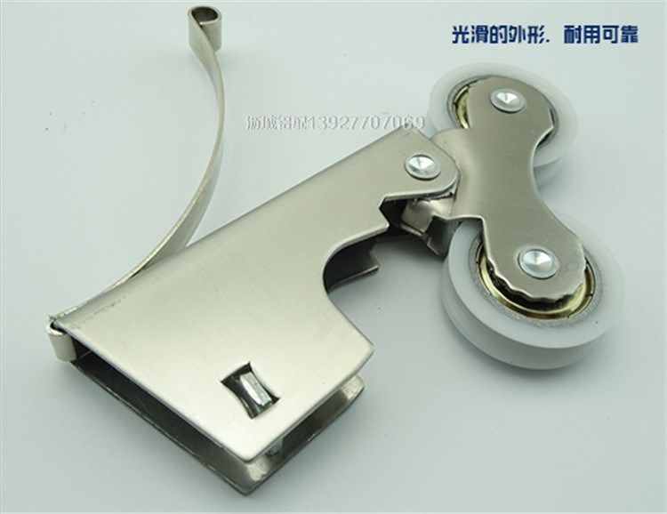  Moving door recessed pulley wardrobe Ramen pulley Wardrobe Pulley Accessories Roller accessories Wheel Wardrobe Wheels Old track recessed track