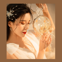 Master little prince hand ball handmade bouquet luminous ball Bride wedding crystal eternal flower custom original design