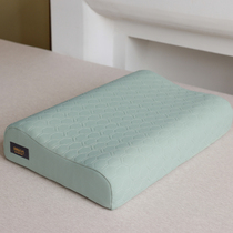  Natural neck latex pillow Single pillow Removable washable pillow Low pillow Student breathable sleep small pillow