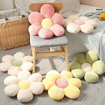 ins teen girl hearts flowers sofa bed cushions with pillow daisy Elegant Wind Waist Pillow Tatami Floating Window Car Cushion