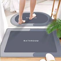 (newcomer Lilly) bathroom floor mat Absorbent Toilet Toilet toilet Bedroom Doormat Carpet Door Mat in door footbed Sub-small