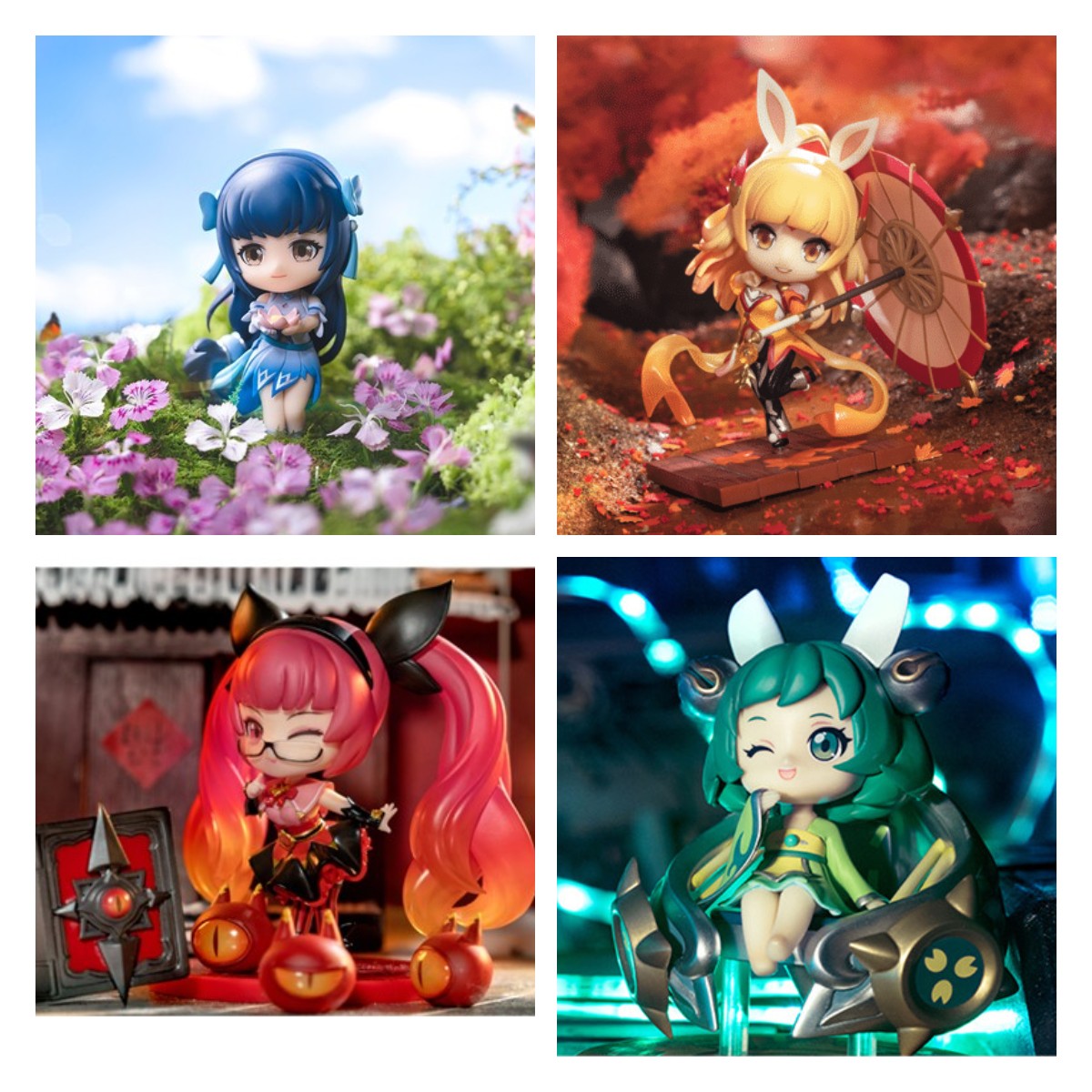 Wang's Anqi Rashisch Mink Cicada Ruban Public Sun Away to Cai Wenji Model Pendulum Glory of the Neighborhood Boy