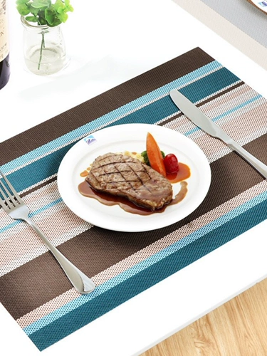 Коврики для столовых приборов в западном стиле для европейских отелей, коврики для обеденного стола, теплоизоляционные коврики, коврики из ПВХ, подставки, коврики для мисок, утолщенные бытовые водонепроницаемые салфетки